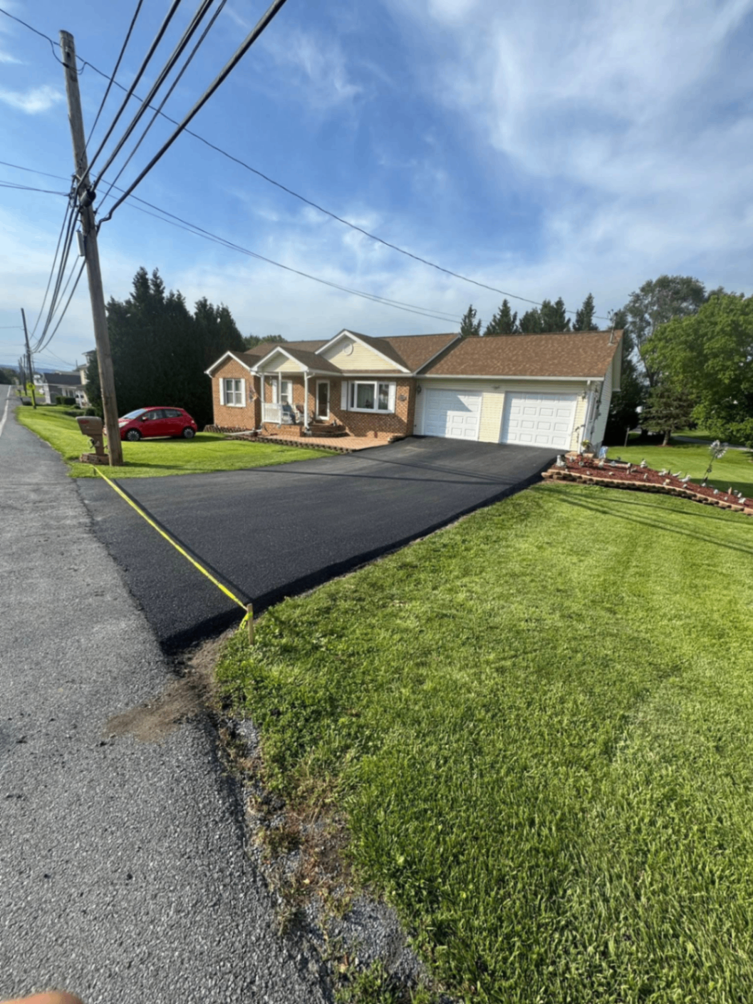 Brick Home Driveway in Martinsburg, WV